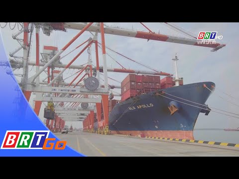 Video Tàu ALS APOLLO của hãng Zim- Israel lần đầu tiên cập... - youtube