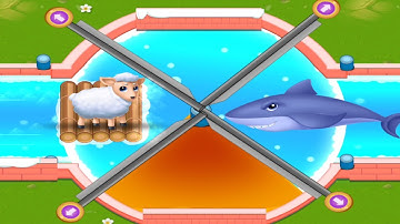 Farm Rescue Town -Pull the pin: All Levels Answer Gameplay (iOS,Android) Levels 1 - 10