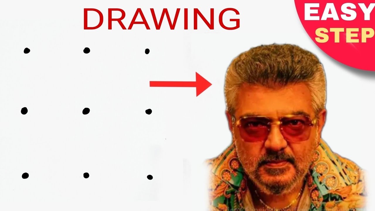 Good bad ugly Ajith kumar drawing 