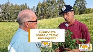 Entrevista Com O Produtor De Leite Odemir Dal Pias Sobre O Trevo Brs Piquete
