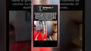 Eso no es un disco, es una navaja 😱🛑