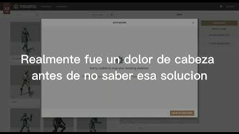 Mixamo Auto-Rigger "Sorry, unable to map existing skeleton" Solucion a este error Cinema 4d