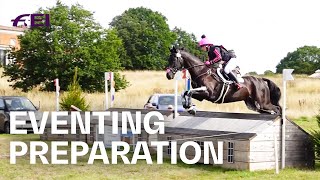 Vlog w/@ashleyharrisoneventing: How to work  an eventing horse a week before an Event ​