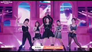 RED VELVET - BIRTHDAY @SMTOWN Live 2023 SMCU PALACE | Stage Performance