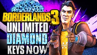 UNLIMITED DIAMOND KEYS!!!!! (Multiple Methods) PC & Console! (STILL WORKING 2024) Borderlands 3