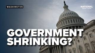 How much has the government actually shrunk under the Trump admin?