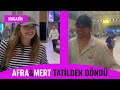 Afra saraolu ve mert ramazan demir tatil dn havalimannda grntlendi yal apkn