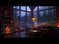 Falling Asleep in a Rainy Room🌧️ Calm 2 Hours Lo-fi Music