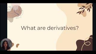 FSPM0024 - VIDEO PRESENTATION (APPLICATION OF DERIVATIVE IN REAL LIFE) DEC 2023 - GROUP 2