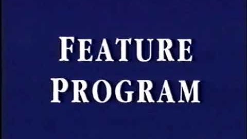 Zoom-in Feature Program Bumper (1997 and 1998)