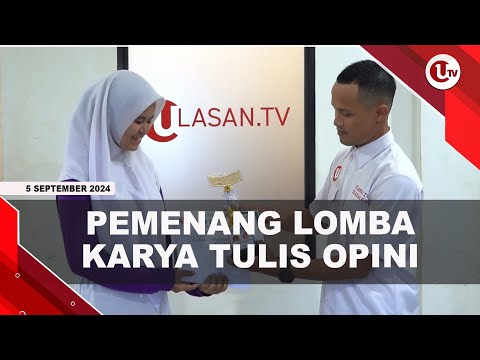PARA PEMENANG LOMBA KARYA TULIS OPINI HUT KE-4 ULASAN NETWORK | U-NEWS