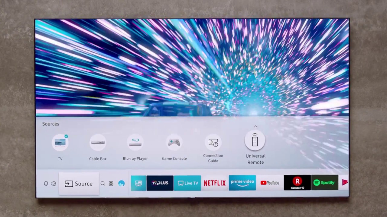 Samsung QLEDTV See nothing else One Remote YouTube