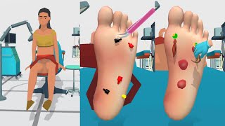 Foot clinic game - foot clinic asmr feet care - foot clinic asmr - foot clinic gameplay screenshot 5