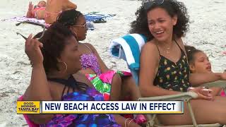 New beach law goes into effect; What it means for your next trip to the beach