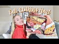 MASSIVE FALL/WINTER BABYGIRL TODDLER HAUL 2020| ZARA, COTTON ON, TARGET, THRIFT STORE, WALMART!