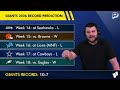 🚨NY Giants Record Prediction For 2026 NFL Season