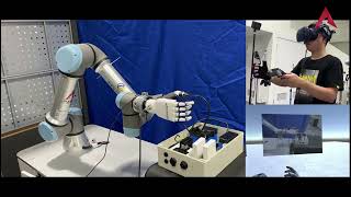 VR-based dexterous robotic teleoperation