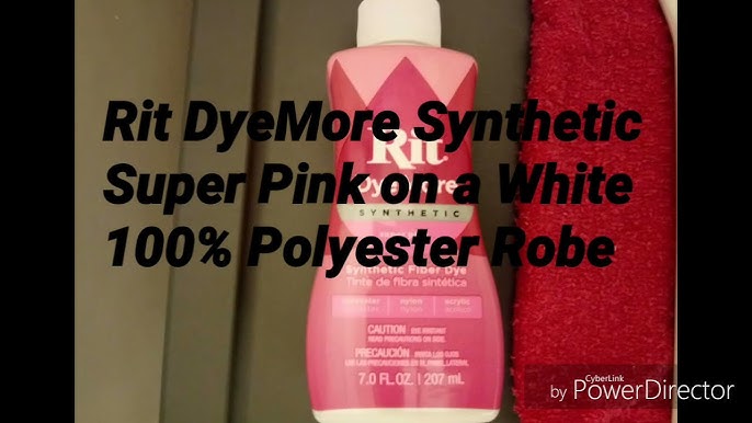 Rit DyeMore for Synthetics, Super Pink, 7 fl.oz. 