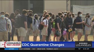 CDC makes massive overhaul of COVID-19 guidelines as students return to school