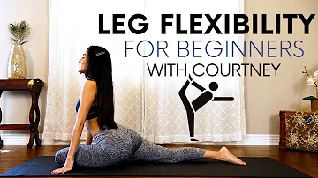 Leg Flexibility for Beginners, Stretches for the Glutes & Legs