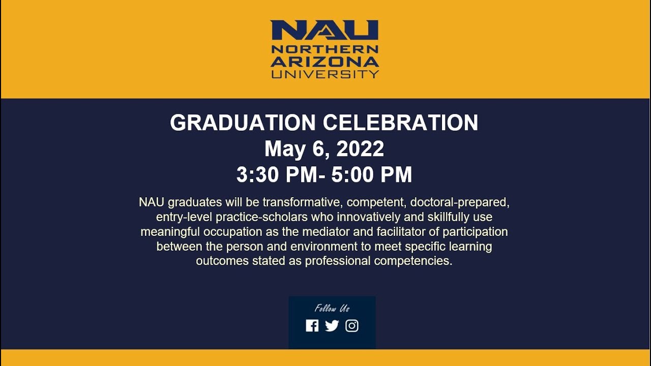 NAU OT Graduation Celebration Class of 2022 - YouTube
