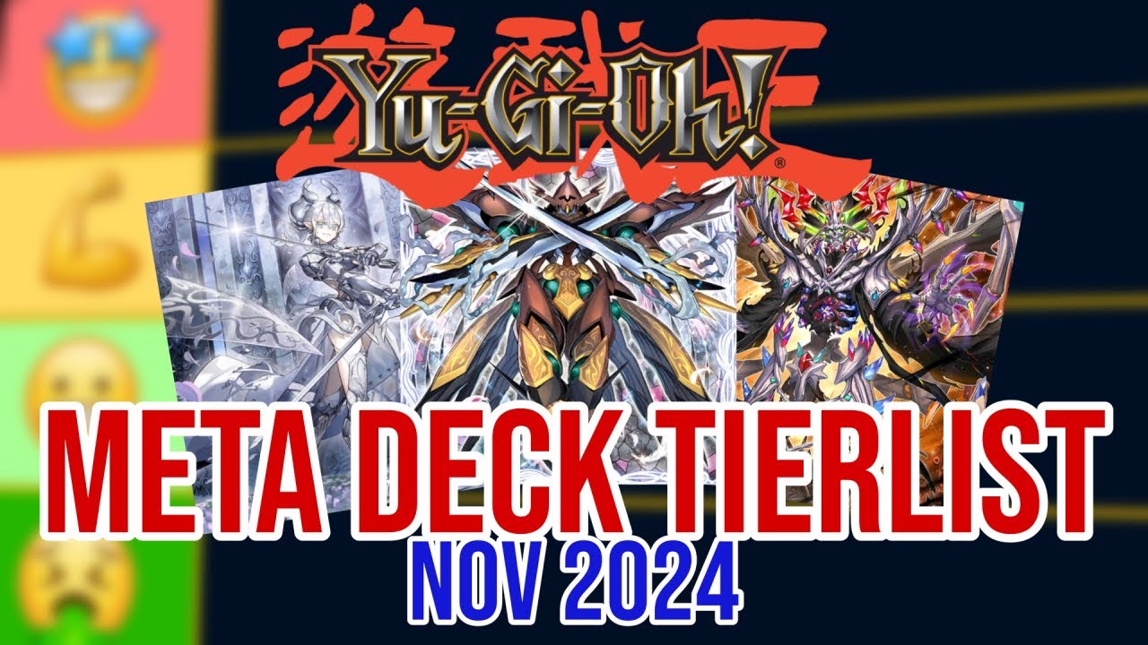 Yu-Gi-Oh! META TIER LIST!!! NOVEMBER 2024!!