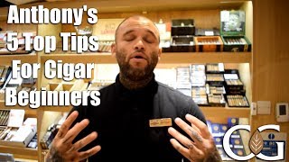 C Gars Ltd Top Tips - 5 Top Tips For Cigar Beginners