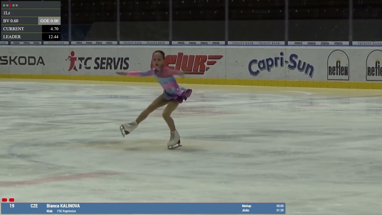 VC Zlín Bianca Kalinová Nováčci starší dívky
