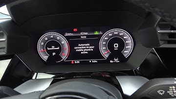 How to Enable or Disable Dipped Beam in Audi A3 8Y (2020 - ...) - Use Headlights