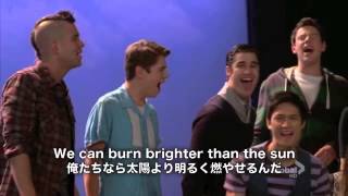 glee We Are Young (日本語字幕付き)
