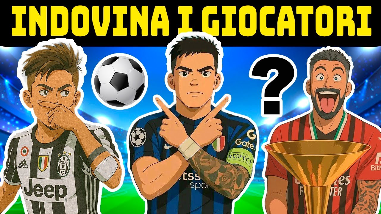 Indovina i calciatori della versione anime | Quiz sul calcio