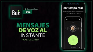 BUZ | MENSAJES DE VOZ AL INSTANTE  | Walkie Talkie @HundsvartJarva screenshot 2