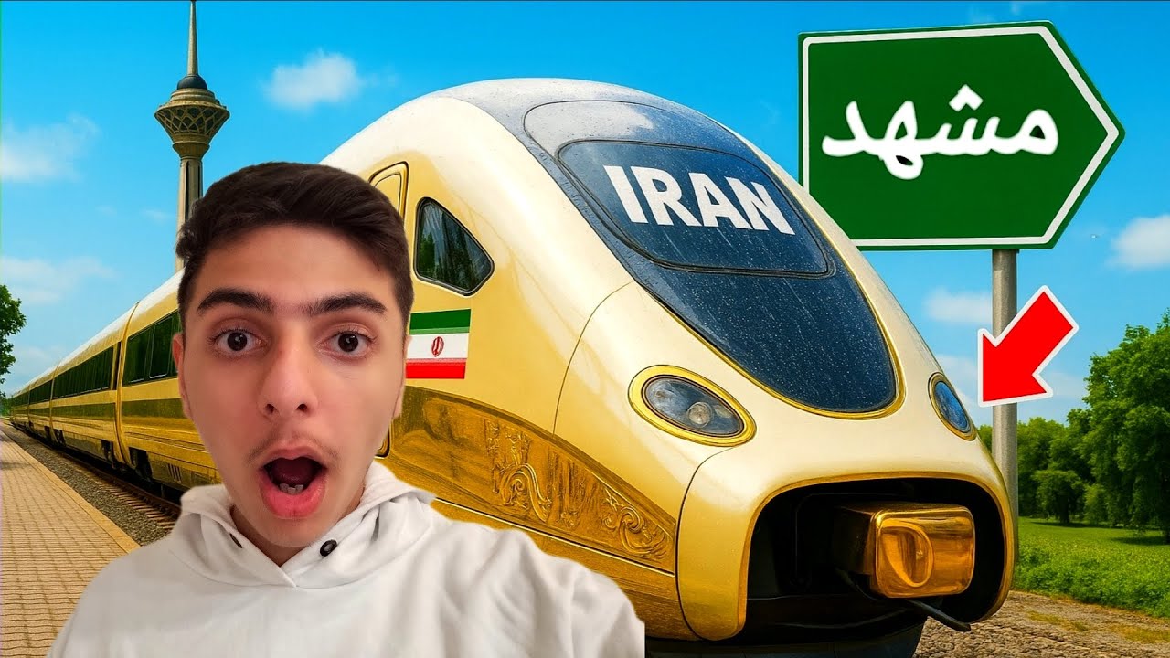 سفر رویایی به مشهد با گرونترین قطار ایران 🤑🔥🚅