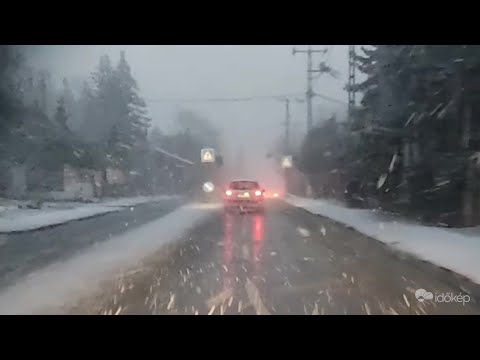 Videó: A hóvihar a csapadék egy fajtája