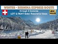 🇨🇭WINTER Bernina Express Route with 3 Cameras - St Moritz to Alp Grum - 4K Video [Jan, 2021]