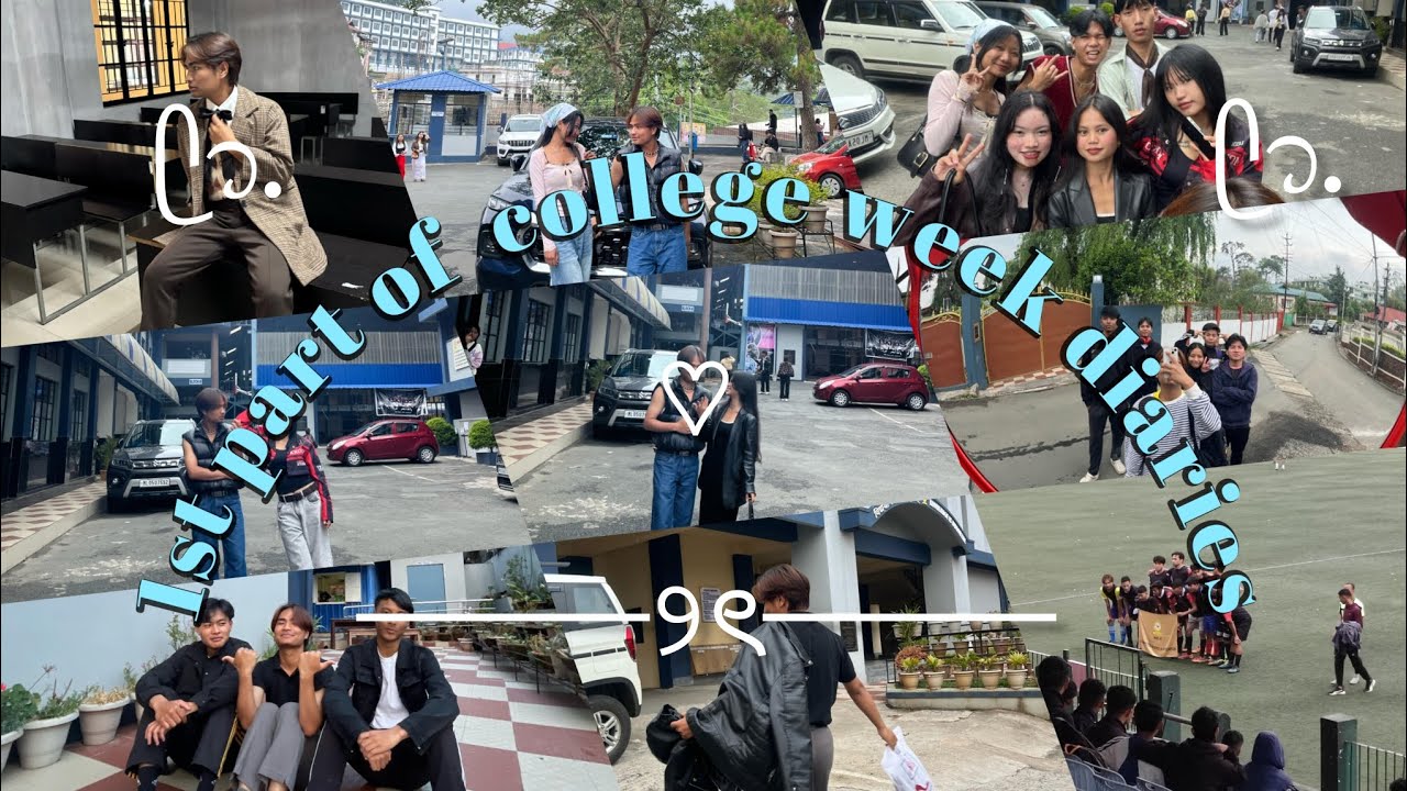 Shillong College, 3 days Endless memories College week PART 1 