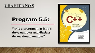 Program that inputs three numbers and displays the maximum number| lecture in urdu/hindi | itseries