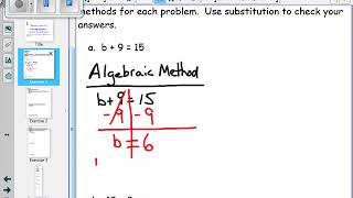 Mod 4 Lesson 26 Exercise 1a