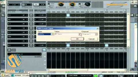 Cakewalk Sonar 7: Drawing Envelopes In The Step Seqencer