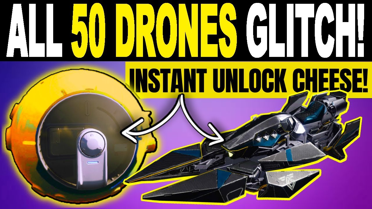 New REVISION ZERO CATALYST! How To Get All 50 DRONES, Instant Unlock