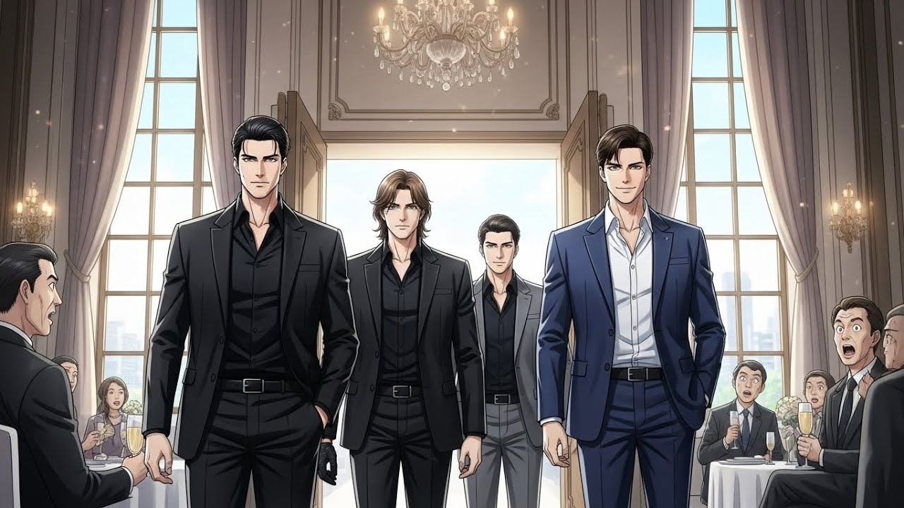 He Invited 4 Mafia Alphas As His Dates to His Twin Wedding — But When They Walked In, The Room Went