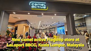 Quick look at the new camel active Flagship store in Kuala Lumpur
