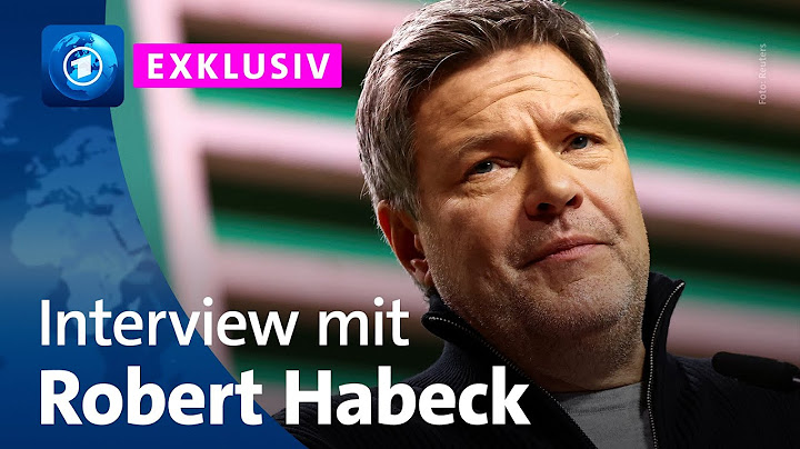 Grünen-Kanzlerkandidat Habeck im Interview bei den tagesthemen