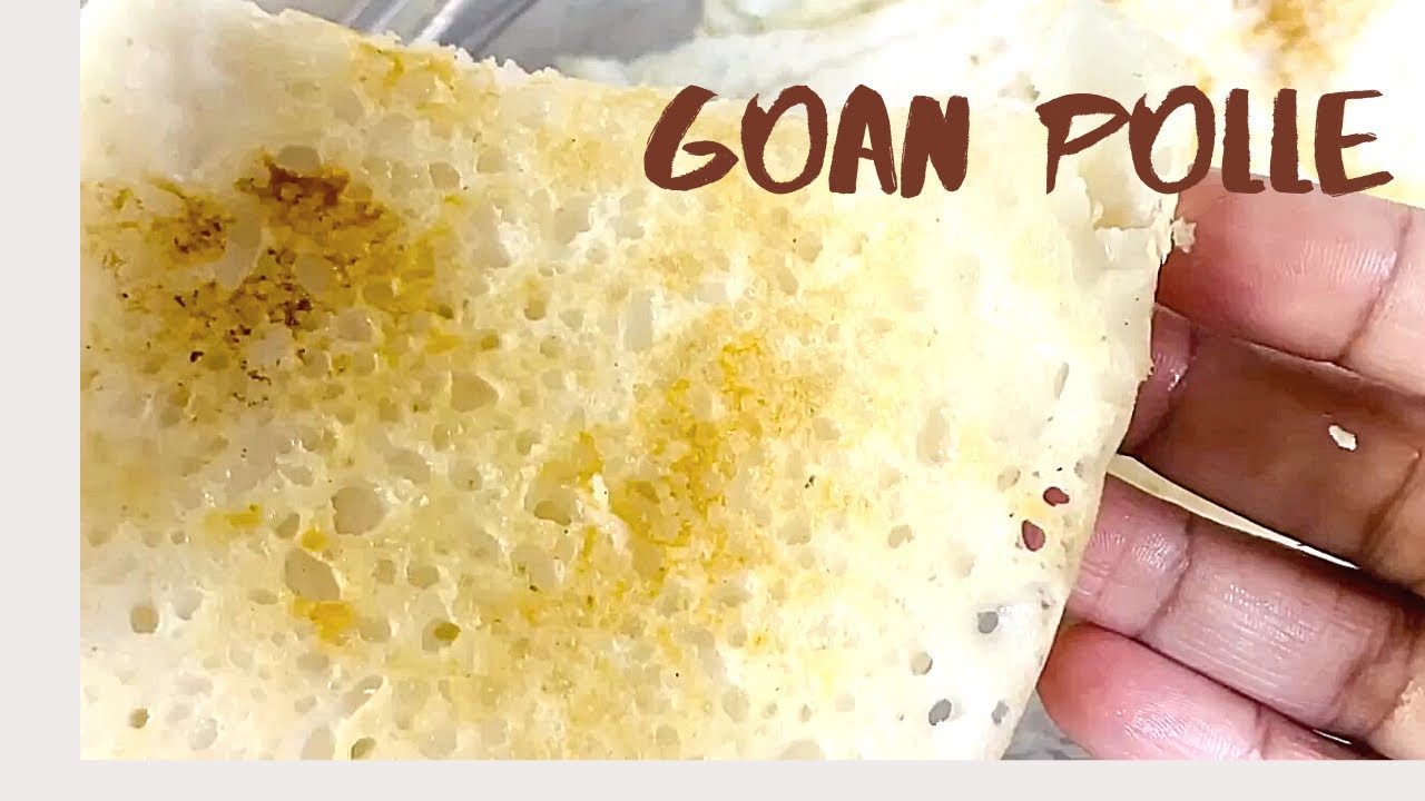 goanpolle breakfast homemade Goan Polle / Rice Pancake Breakfast