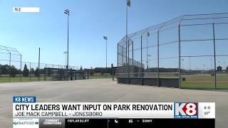 Jonesboro seeks public input on Joe Mack Campbell Park expansion, matching grant