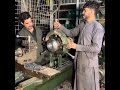 Stone Crusher Broken Shaft Rebuilding using welding and Lathe Technique