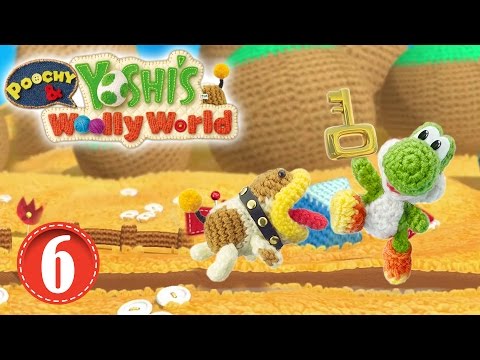 EL LOBO DE LANA !!! | Poochy and Yoshi's Woolly World | 8BitCR