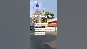 Siêu Phẩm, Mặt Tiền đường Đồng Nai, khu cư xá Bắc Hải quận 10, ngang gần 8m, giá tốt. #trending