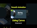 Cool animation using canva #desigamer #uidesignlearning #canva #figma