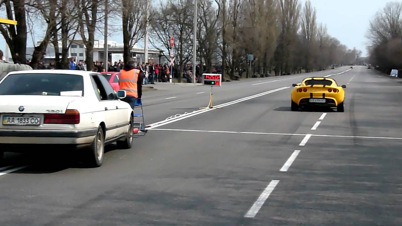 Драг рейсинг Днепр 2011. Полуфинал. Calibra 2.0t / Lotus
